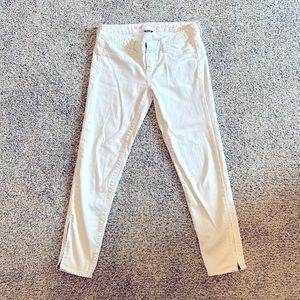 American Eagle, white, jeggings, size 4